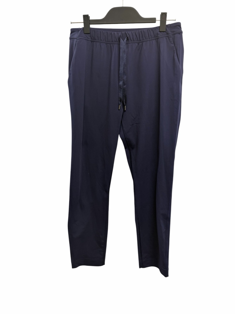 Lululemon Midnight Navy On The‎ Fly Jogger Cropped Woven Drawstring Pants 6